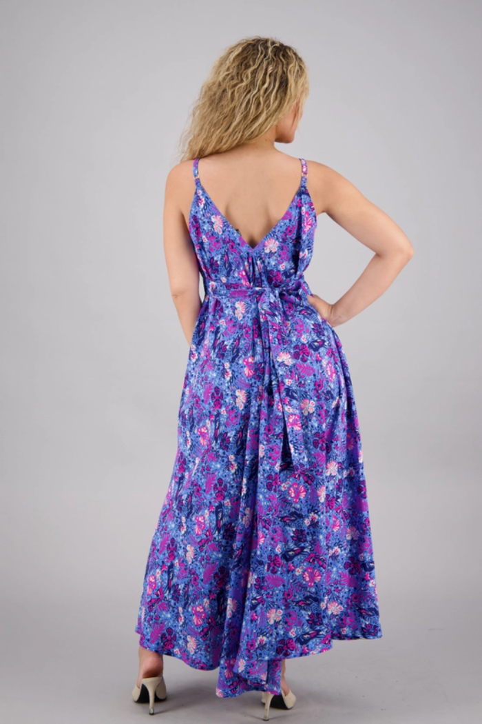 Silk Blend Maxi Dress