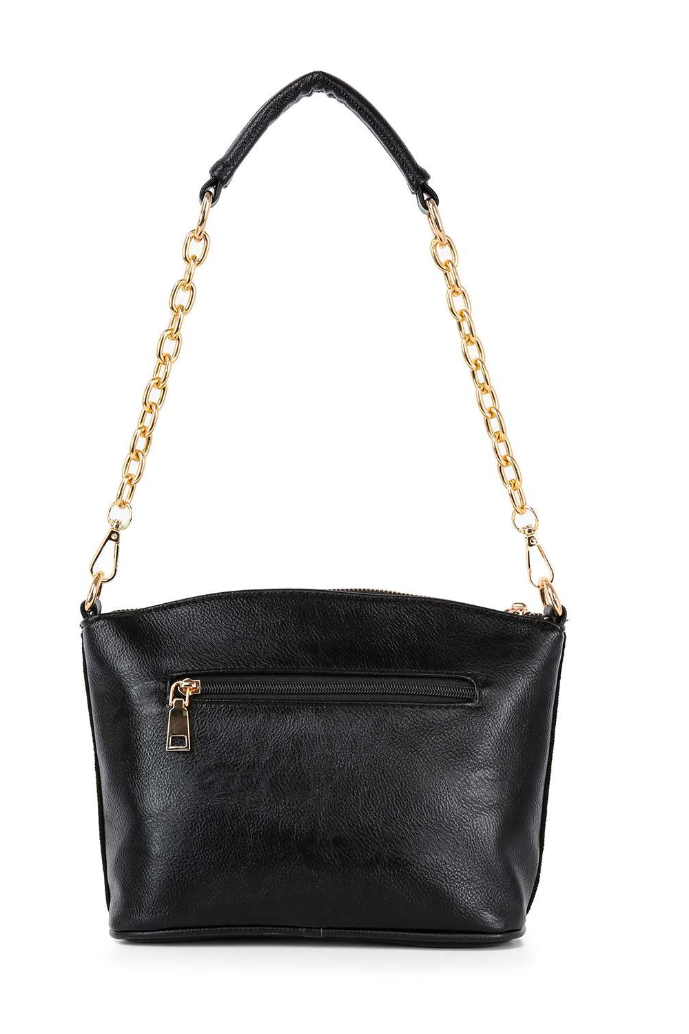 Rhinestone Sunburst Design Shoulder Bag