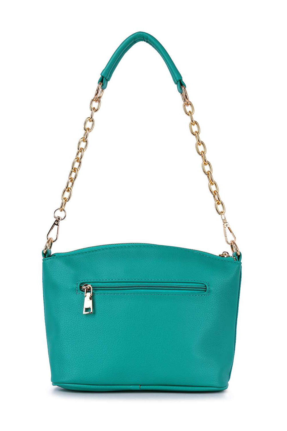 Rhinestone Sunburst Design Shoulder Bag