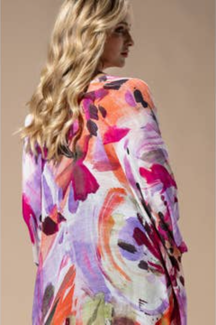 Bohemian and Glam Kimono - Watercolor Multi