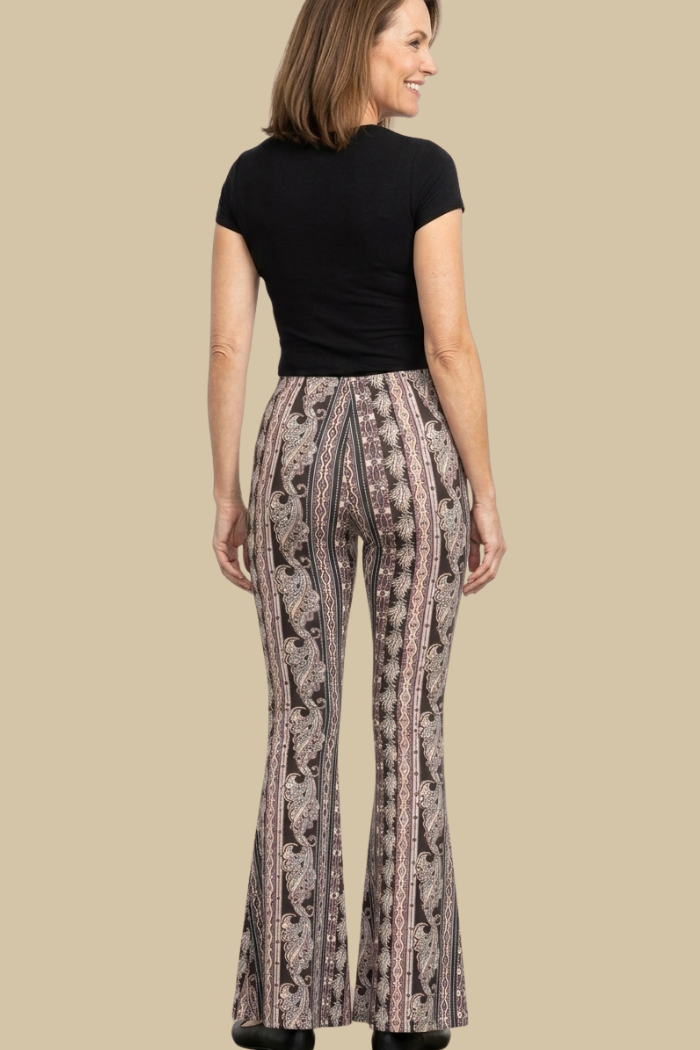Palazzo with Panache in a Paisley Motif