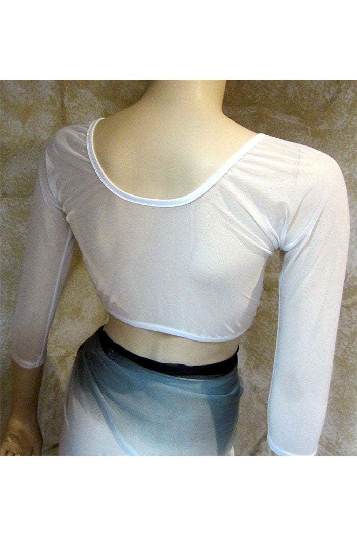 Slip-On White Jersey Sleeves