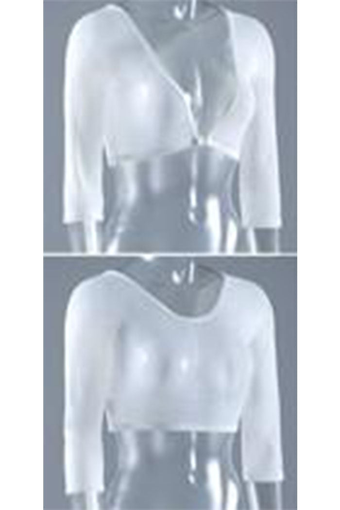 Slip-On White Jersey Sleeves