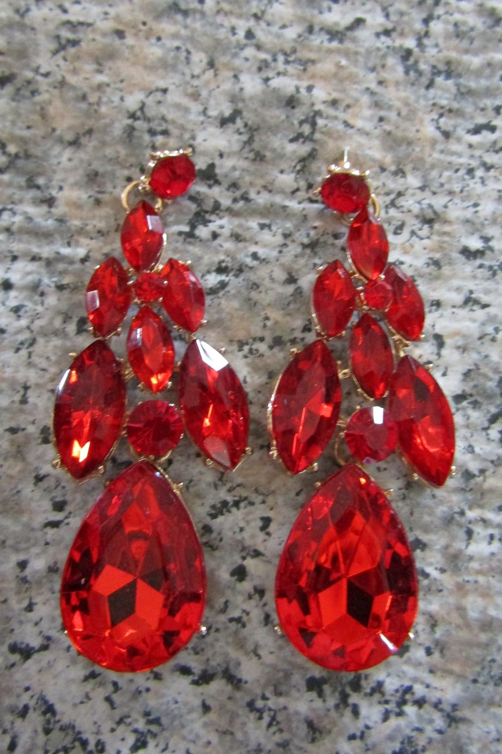 Opulent Ruby Necklace Set