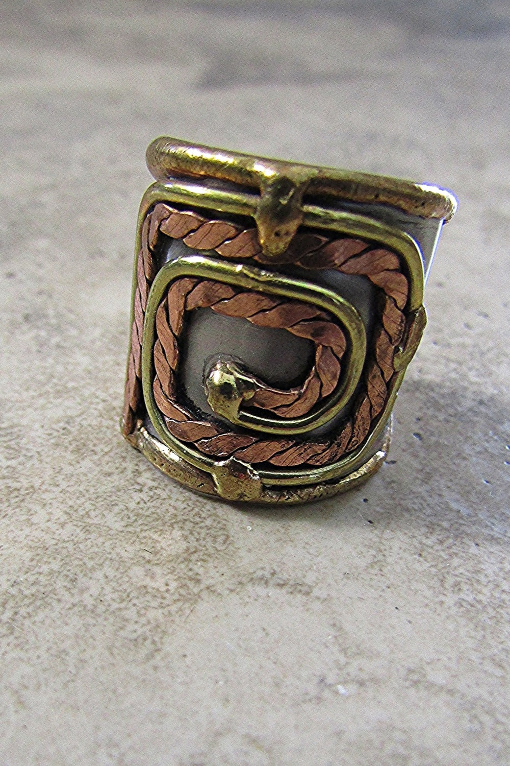 Stainless Steel Cuff Ring -9