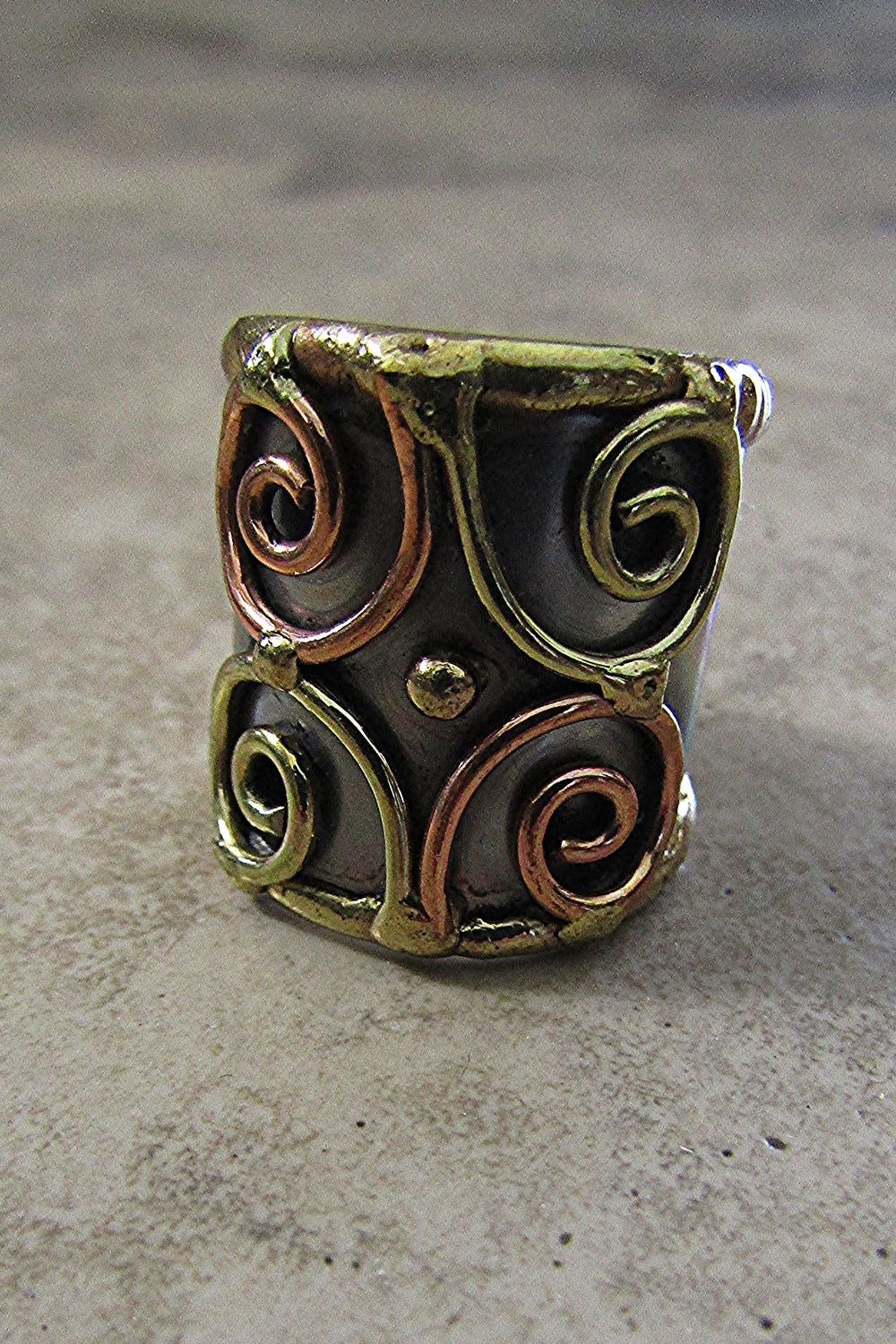 Stainless Steel Cuff Ring-11