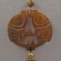 CARVED JADE FISH PENDANT