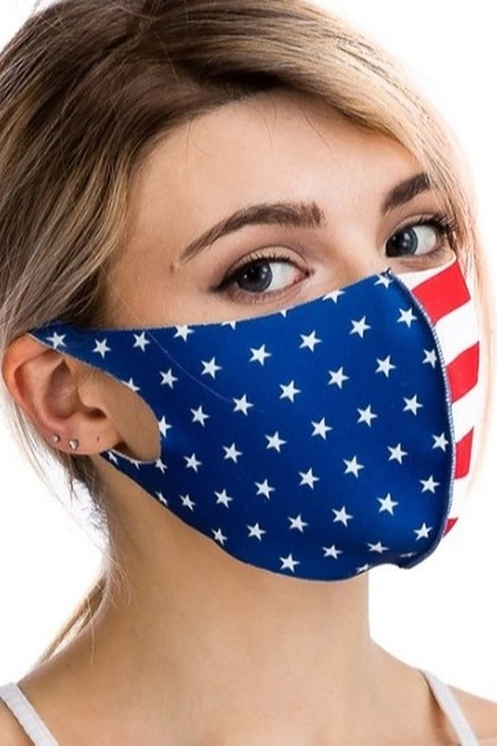 USA Flag Face Mask