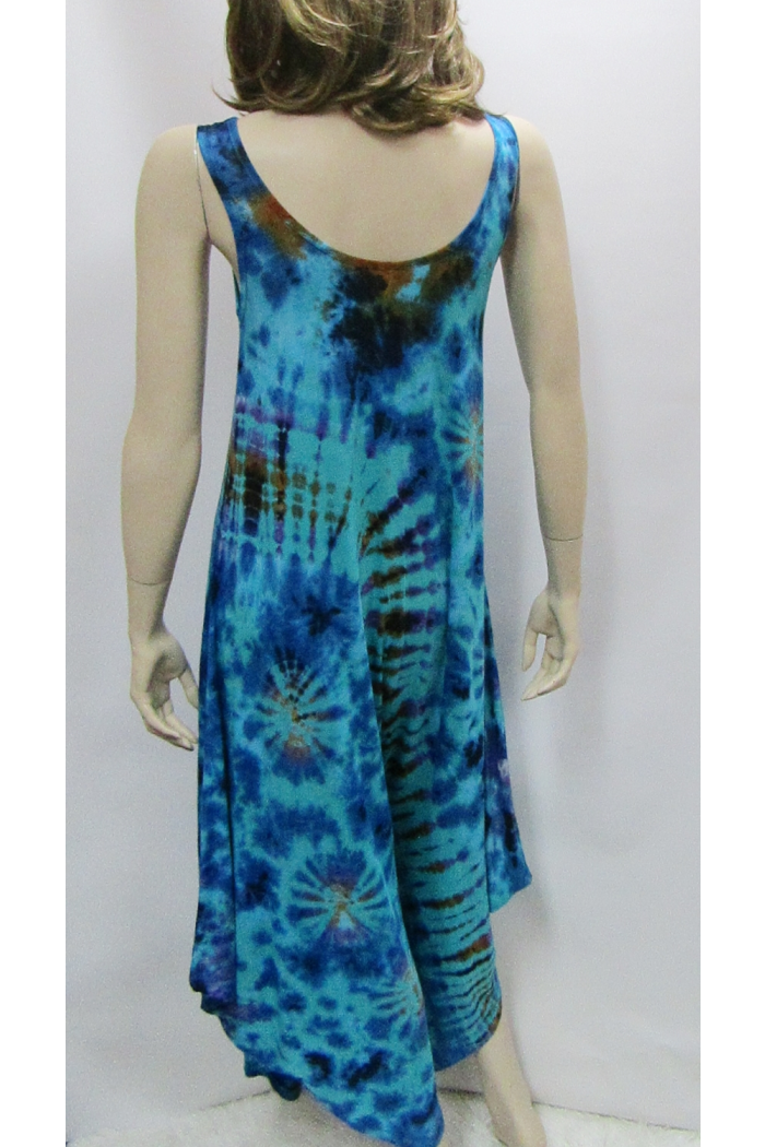 Turquoise Tie Dye Jumpsuit