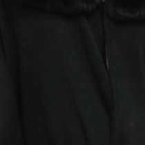 Knit Cape/Poncho Trimmed in Luxurious Faux Fur