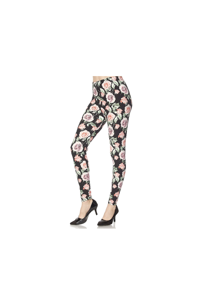 Legging - Pink/Coral Rose