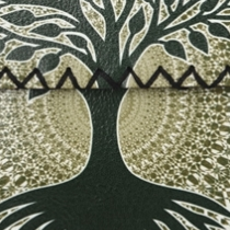 Tree of Life Print Crossbody Handbag