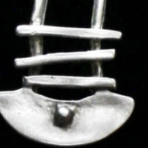 Pewter Earring 4