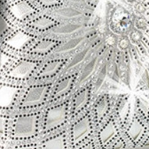 Rhinestone Design Layered Hobo