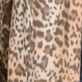 Animal Print Cardigan