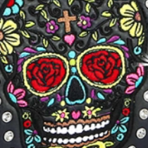 Sugar Skull Fashion Handbag