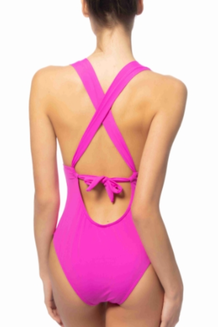Fabulous Fuchsia One-Piece Swimsuit