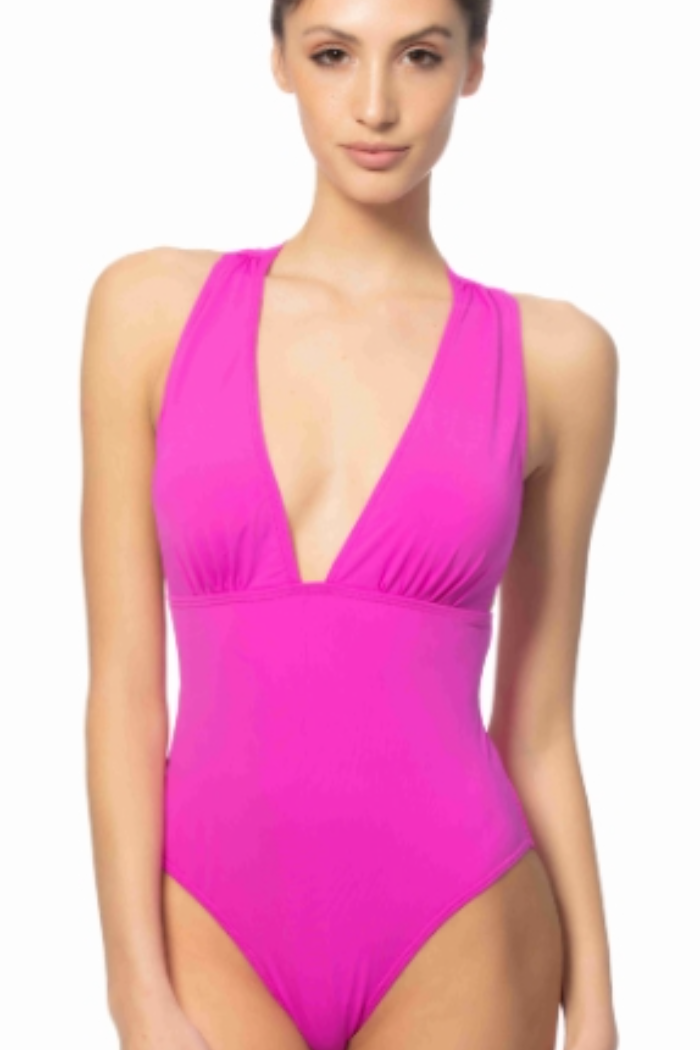 Fabulous Fuchsia One-Piece Swimsuit