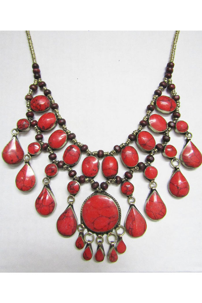 Vintage Kuchi Tribal Necklace