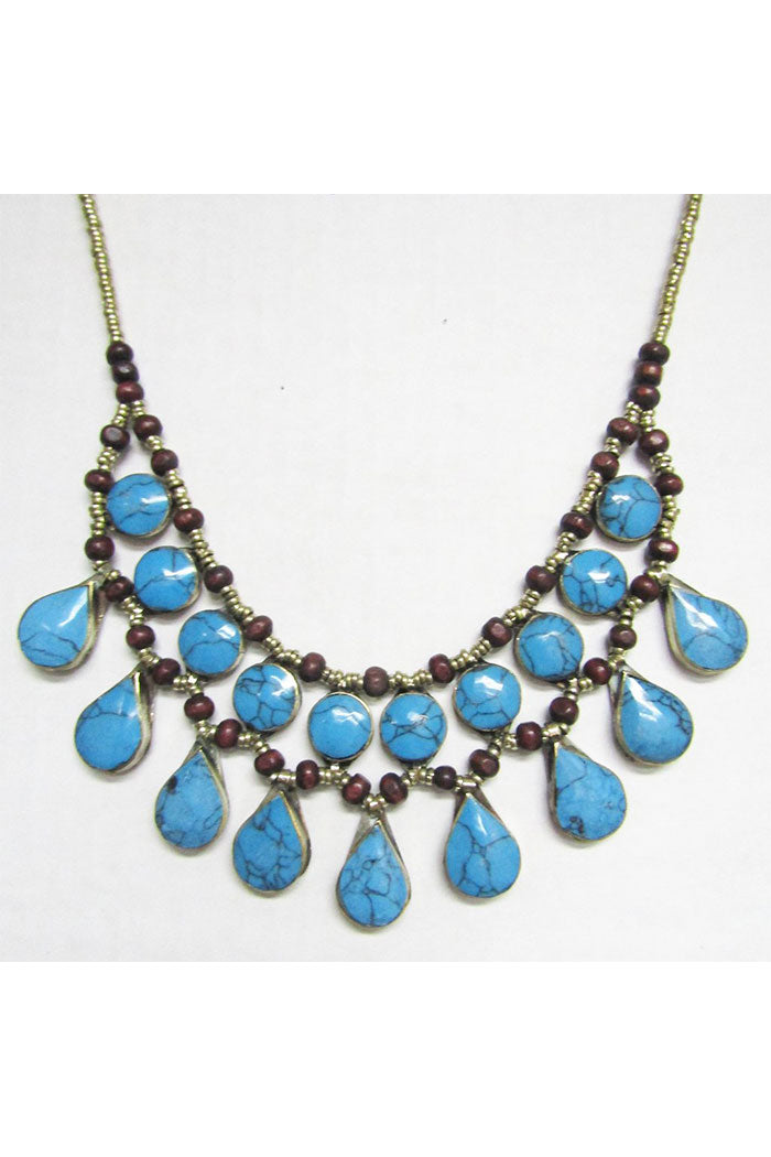 Vintage Kuchi Tribal Necklace