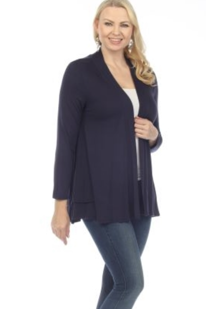 Navy Cardigan