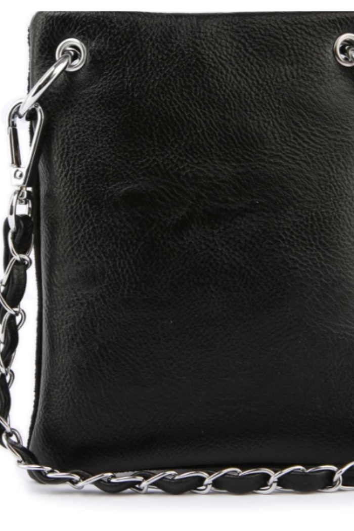 Petite Rhinestone Skull Crossbody