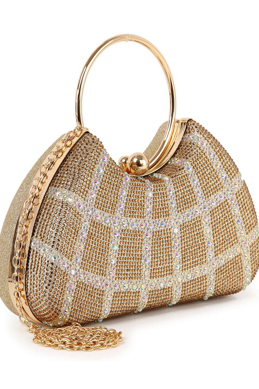 Gold Dazzle Evening Bag