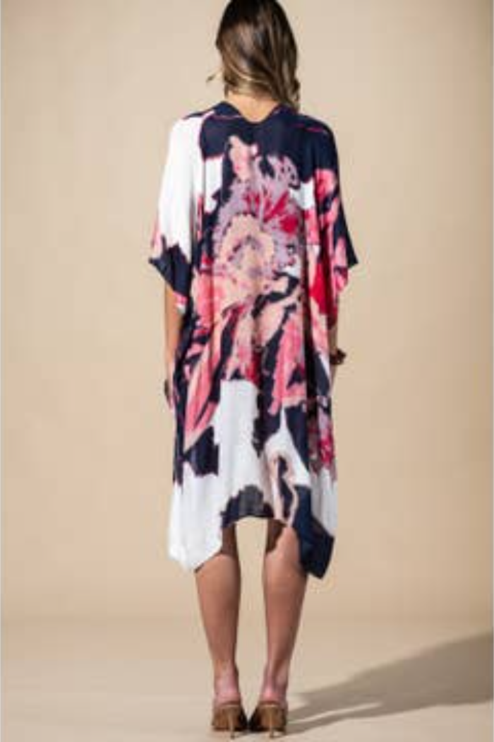 Bohemian and Glam Kimono - Painted Bloom