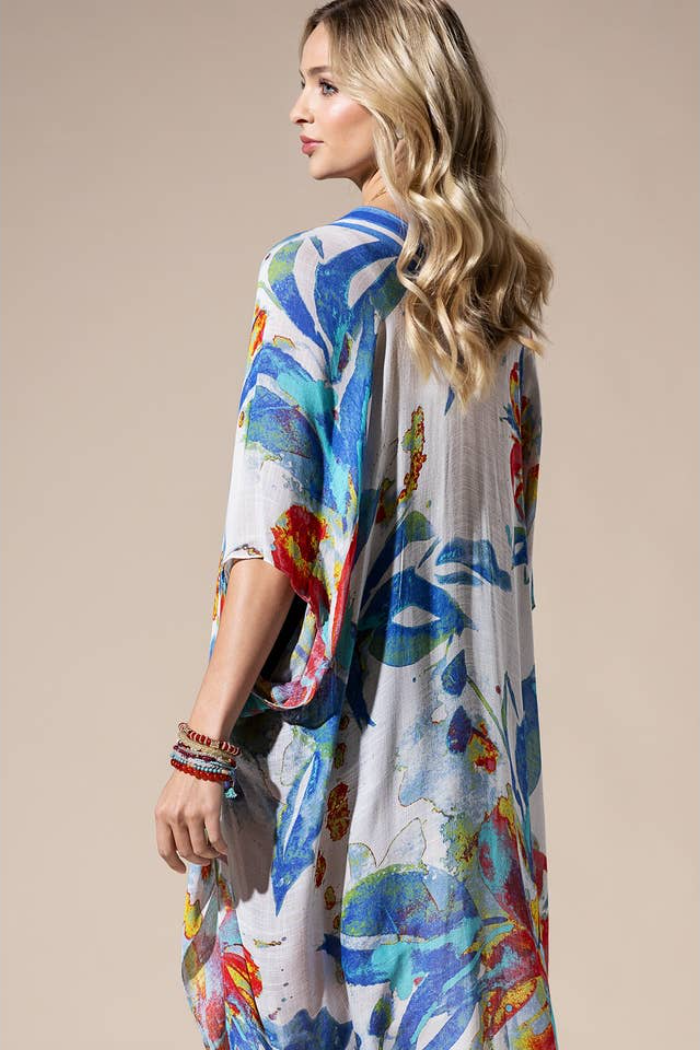 Bohemian and Glam Kimono - Watercolor