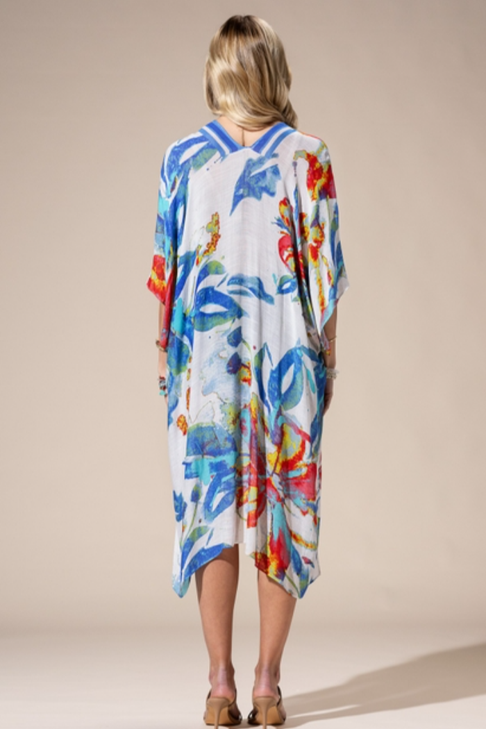 Bohemian and Glam Kimono - Watercolor