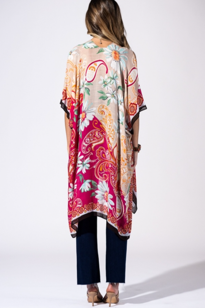 Bohemian and Glam Kimono - Floral Bazaar