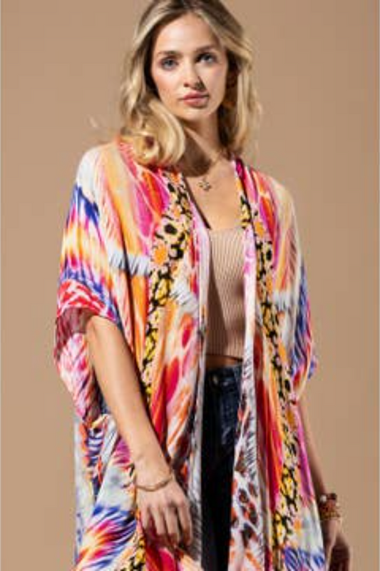 Bohemian and Glam Kimono - Sunrise Valley