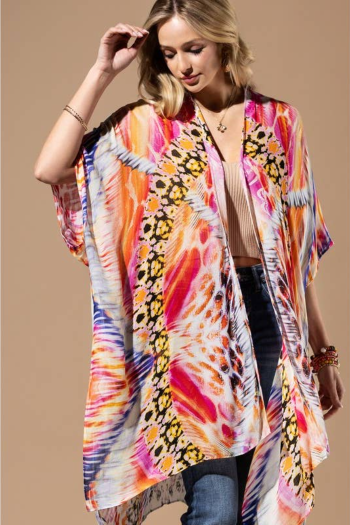 Bohemian and Glam Kimono - Sunrise Valley