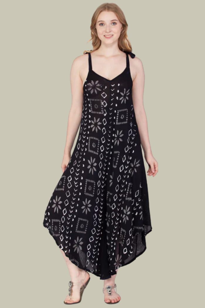 Rayon Print Jumpsuit