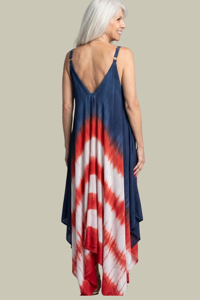 American Flag Inspired Jumpsuit