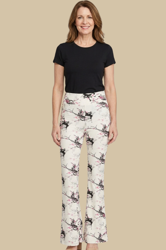 Palazzo with Panache in Cherry Blossom Print