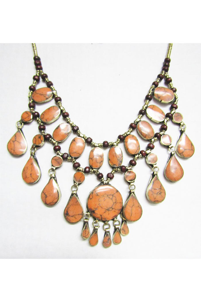 Vintage Kuchi Tribal Necklace