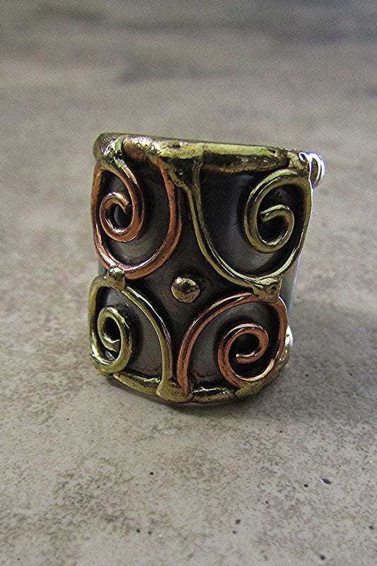 Stainless Steel Cuff Ring-11