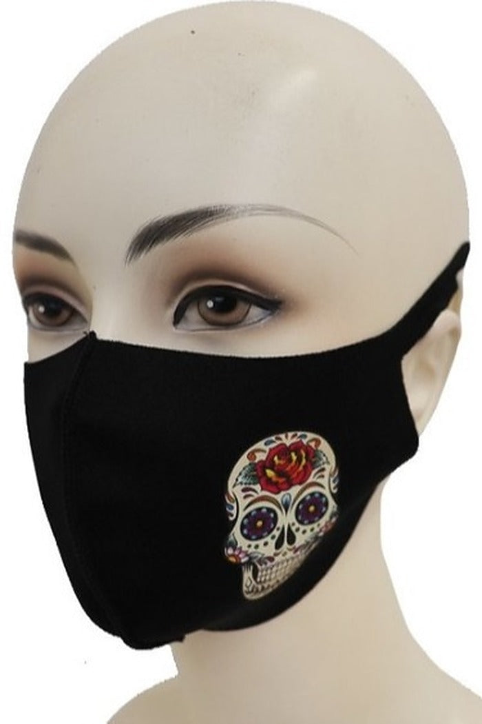 Face Mask with Skull