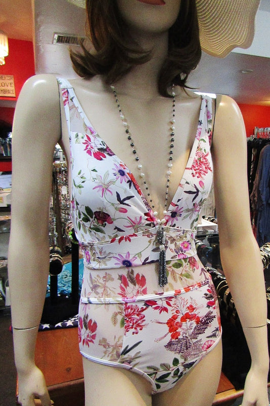 Floral Fantasy One-Oiece Swimsuit