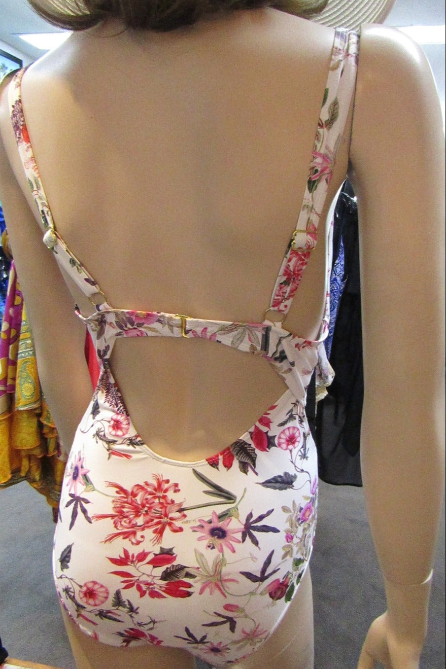 Floral Fantasy One-Oiece Swimsuit