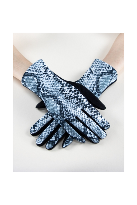 Snake Skin Print Glove