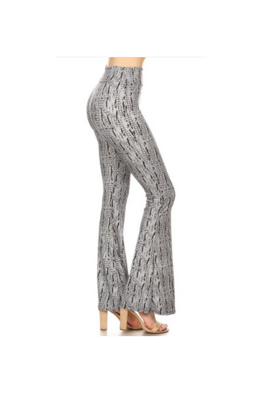 Palazzos with Panache - Abstract Gray-Black