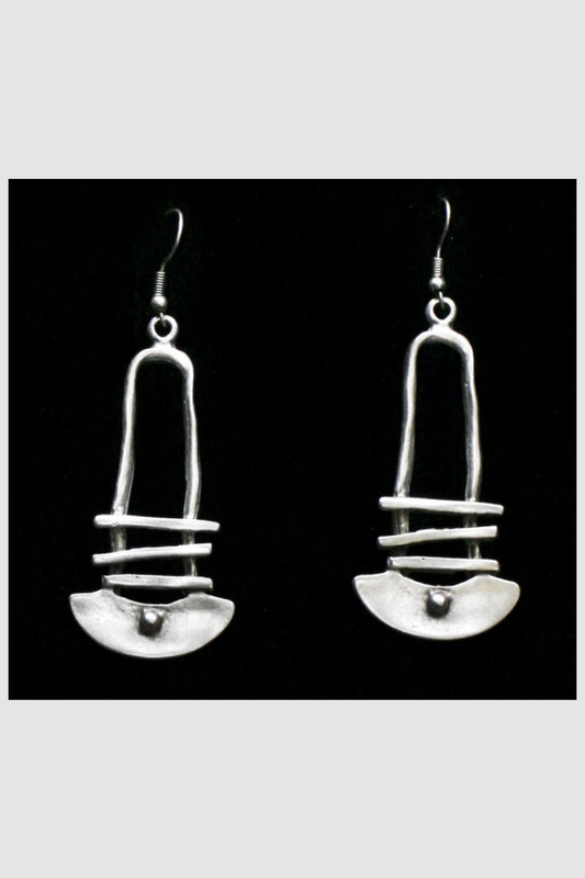 Pewter Earring 4