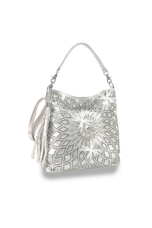 Rhinestone Design Layered Hobo