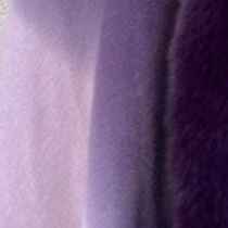 Elegant Purple Ombre  Faux Fur Trim Cape/Poncho