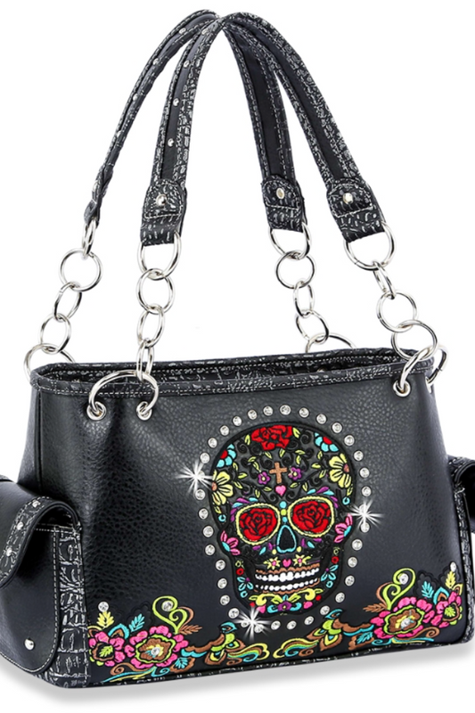 Sugar Skull Fashion Handbag